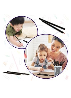 Y&D Black Wooden Rainbow Colored Pencils, 30 Pieces Pencils for Kids, 7 Color in 1 Multi Pencil Assorted Colors Drawing, Coloring, Sketching, Art Supplies  - Image 5