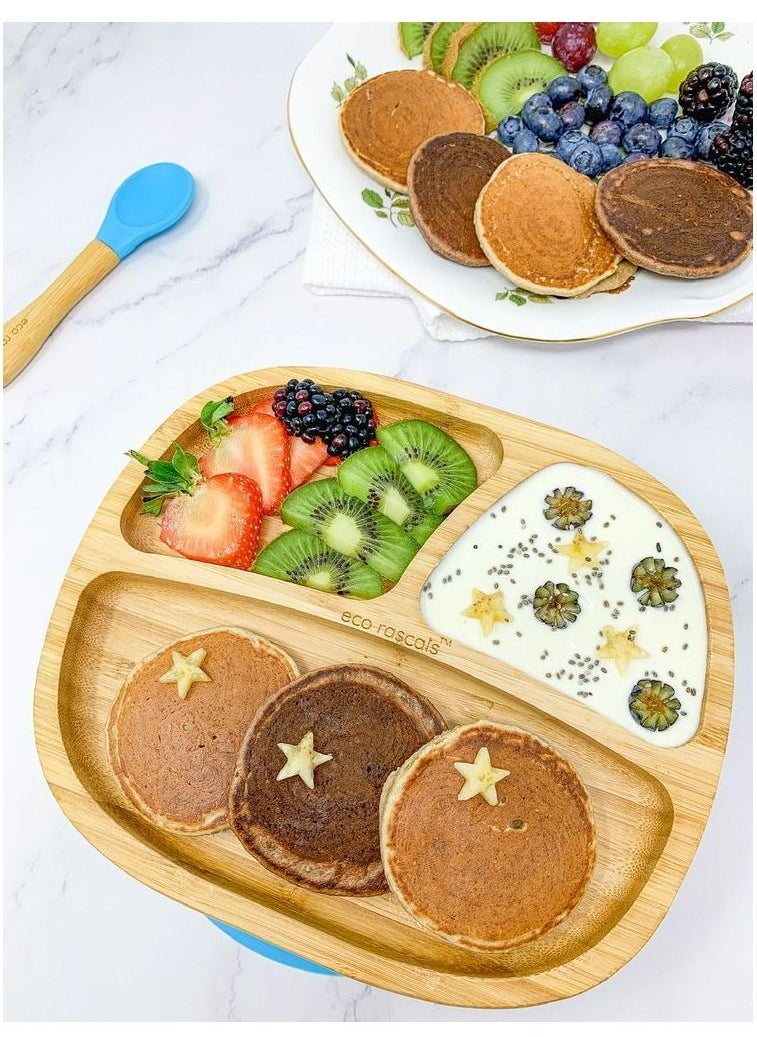Egypt Antiques Children's food or entertainment service, hand-made wood, 100% natural colors, treated with olive oil  - Image 1