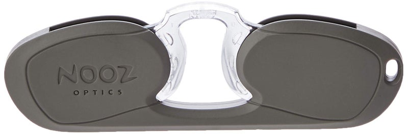 NOOZ Optics Unisex Reading Sunglasses Slim Lightweight Presbyopia Readers for Women Men with Compact Case CRUZ Round Crystal 2 - Image 2