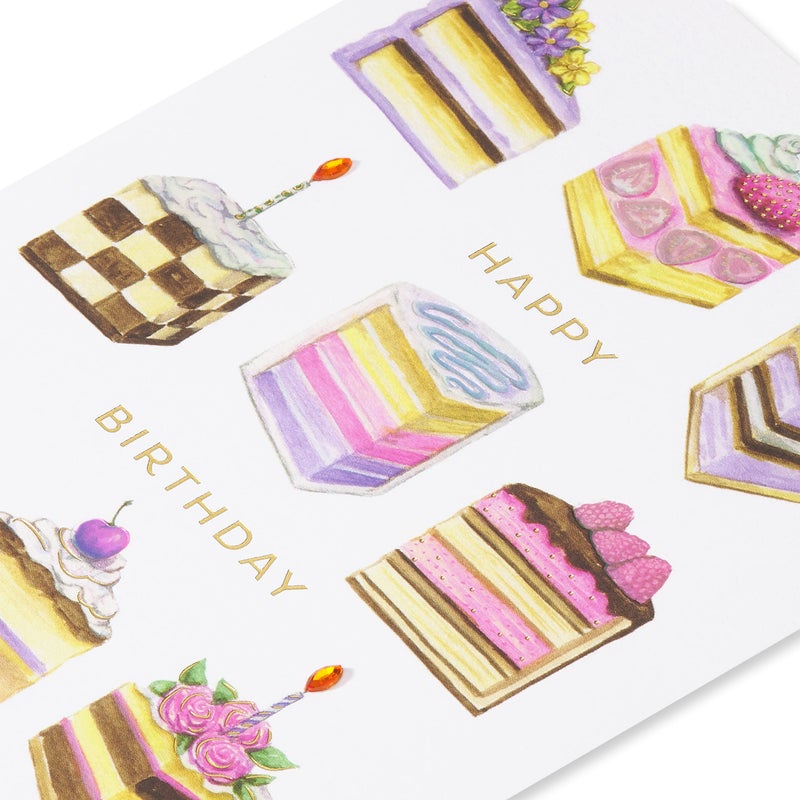 Papyrus Birthday Card - Designed by Bella Pilar (Serving Up a Birthday Wish) - Image 5