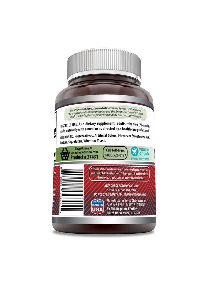 أميزينغ نيوترشن مُكمّل غذائي من مستخلص الكرز الحامض من Amazing Formulas، ٧٠٠ ملغ (١٠:١) لكل حصة | ما يعادل ٧٠٠٠ ملغ | غير مُعدّل وراثيًا | خالٍ من الغلوتين | صُنع في الولايات المتحدة الأمريكية (بدون نكهة، ٢٠٠ كبسولة) - Image 1