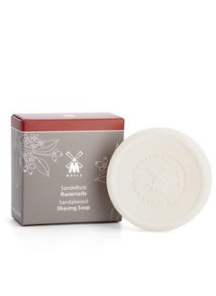 Muhle MÜHLE SHAVE CARE Shaving Soap - Sandalwood Luxury Shaving Soap for Men, Rich Lather, Lightly Scented,65g  - Image 1