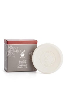 Muhle MÜHLE SHAVE CARE Shaving Soap - Sandalwood Luxury Shaving Soap for Men, Rich Lather, Lightly Scented,65g  - Image 4