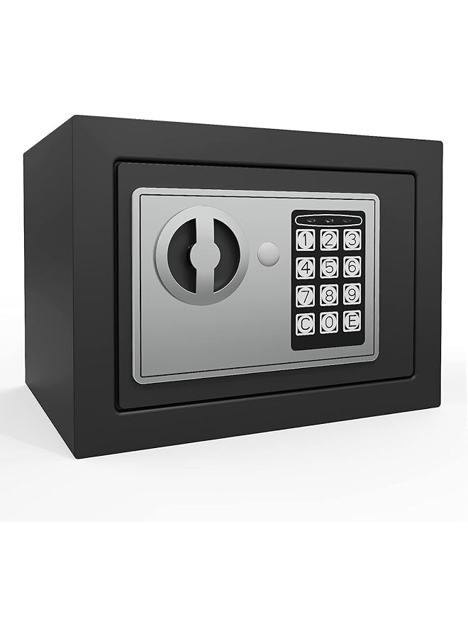 erorex Security Safe And Lock Box With Electronic Keypad Secure Cash Jewelry Id Documents 23Cm X 17Cm X 17Cm - Image 1