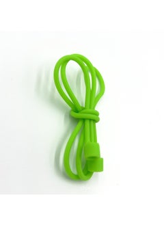 Generic For Apple Bluetooth Headset Anti-lost Rope Magnetic Headset Anti-lost Rope Airpods Wireless Silicone Anti-lost Lanyard-Color:Green-Applicable Model:55cm Anti-lost Rope (pearlescent Bag Packaging)  - Image 1