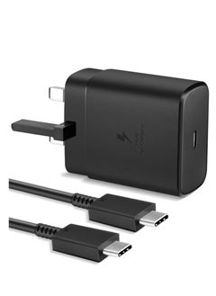 45W Super Fast Charger for Galaxy - 5ft USB C Cable for Android Specially S24 S23 S22 S21 Series A53 A72 A51 A52 for All Devices with Type C Port