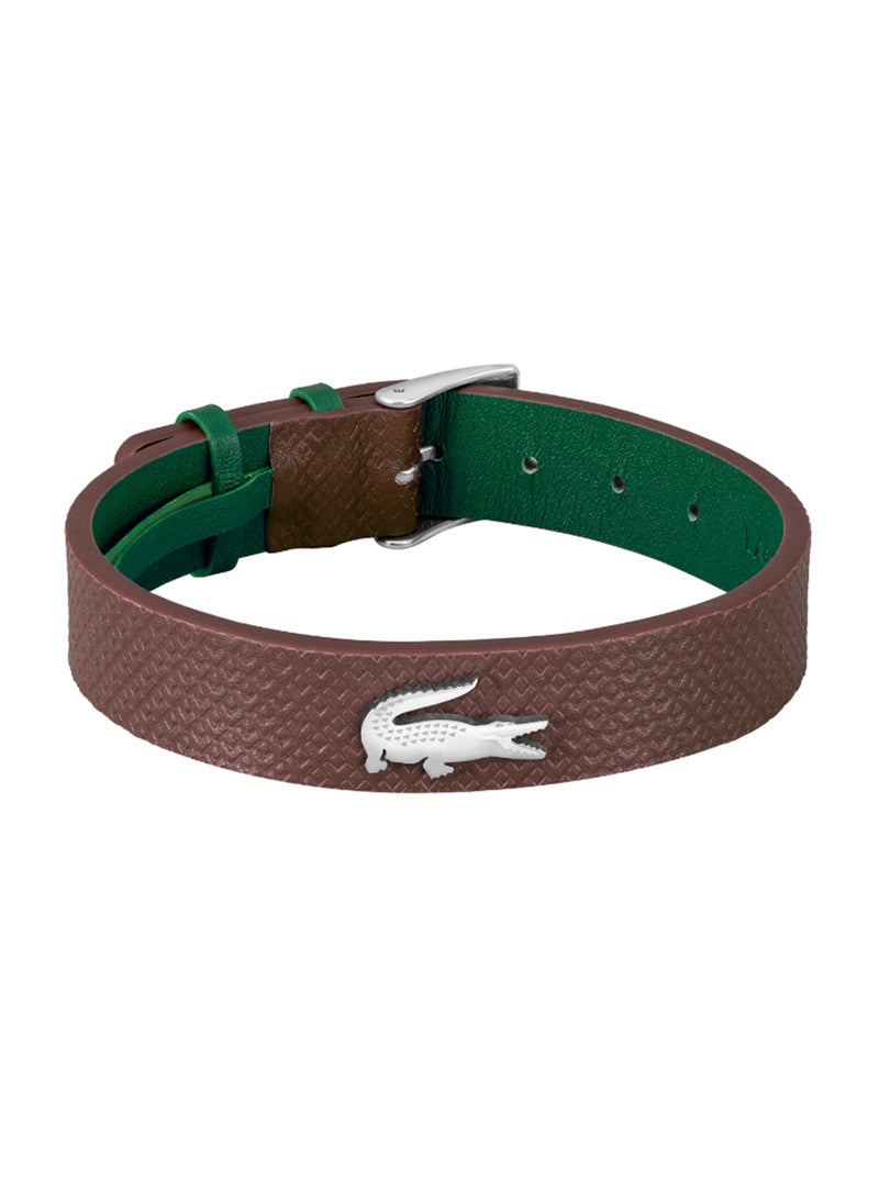 LACOSTE LACOSTE JEWELRY LACOSTE.12.12 MENS LEATHER BRACELET - 2040388  - Image 1