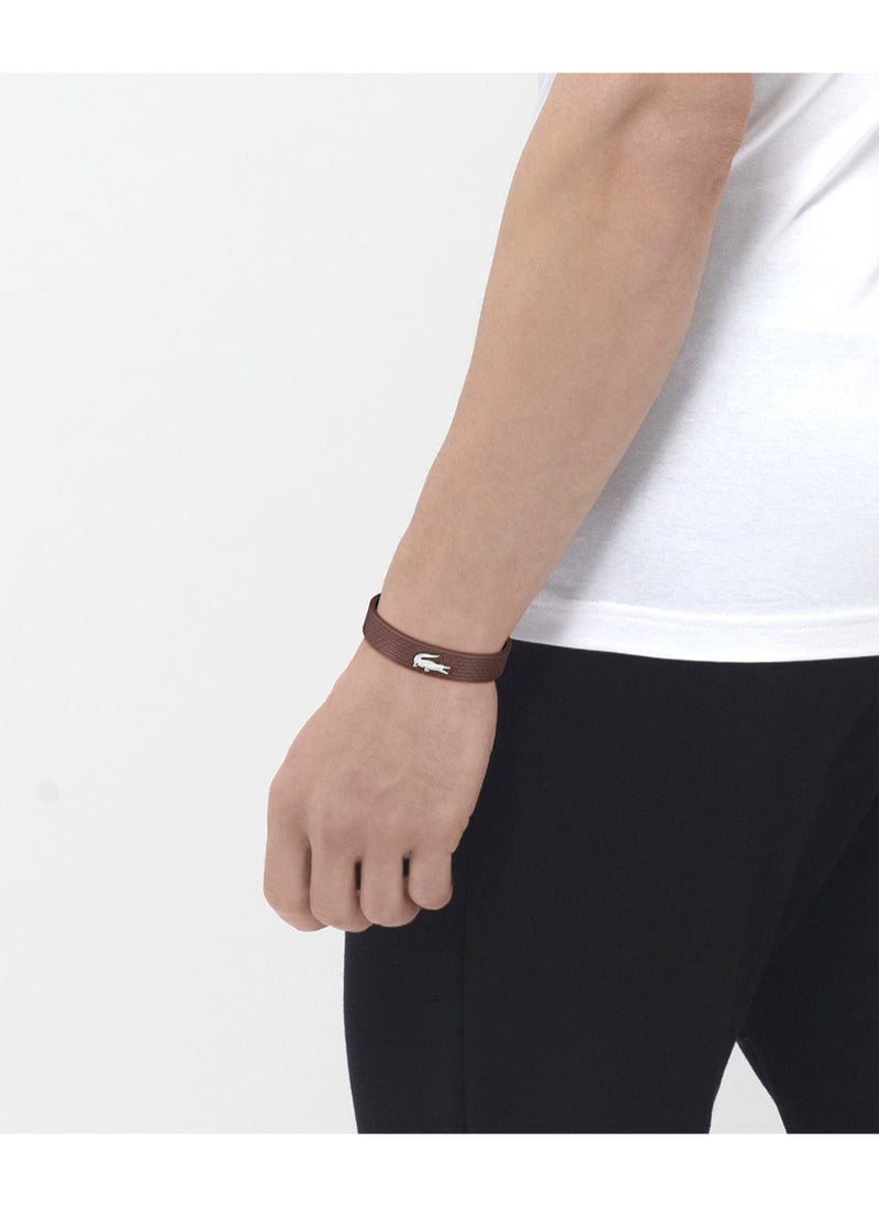 LACOSTE LACOSTE JEWELRY LACOSTE.12.12 MENS LEATHER BRACELET - 2040388  - Image 4