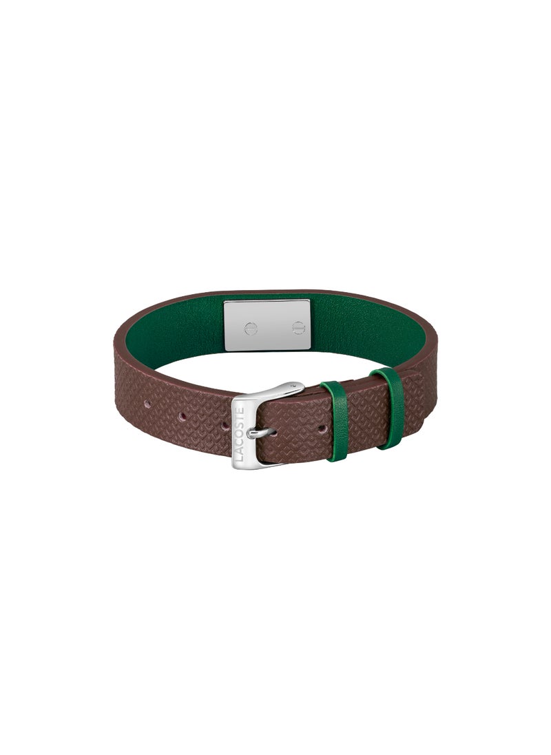 LACOSTE LACOSTE JEWELRY LACOSTE.12.12 MENS LEATHER BRACELET - 2040388  - Image 2