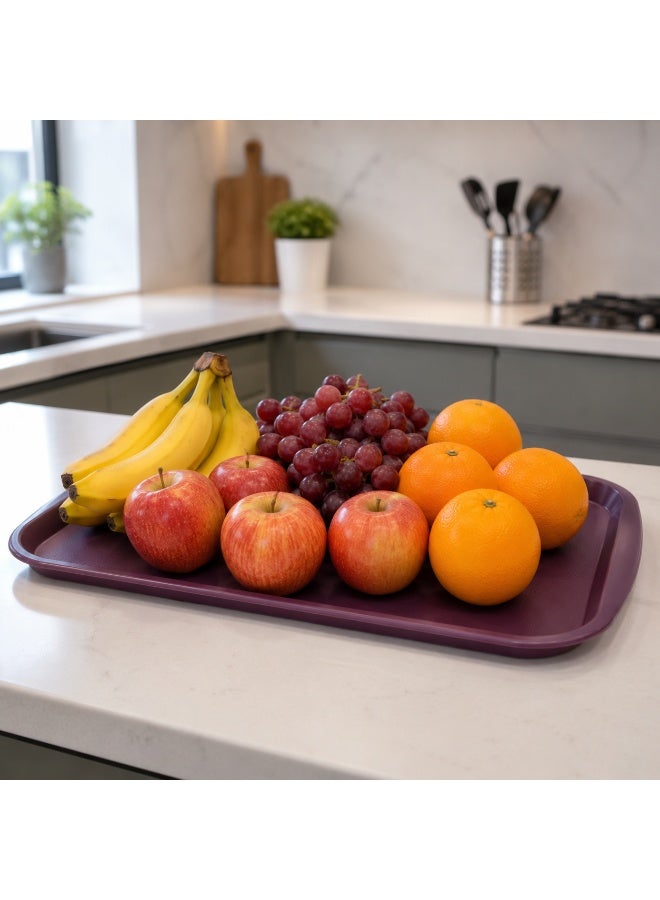 favilla Versatile Rectangular Plastic Serving Tray, 31*44 cm – Code 613 - Image 2