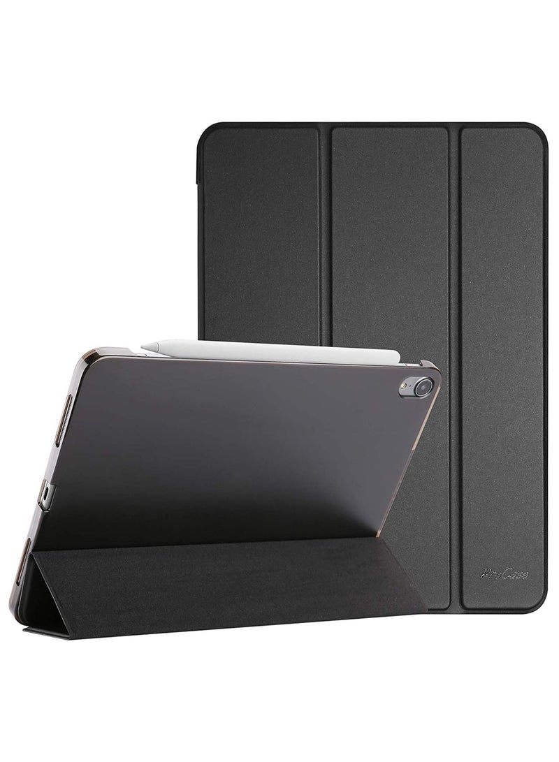 Procases iPad Air 5/Air 4 Case 10.9" 2022 2020, Slim Stand Hard Back Shell Protective Smart Cover Cases for iPad Air 5th/iPad Air 4th Generation -Black - Image 1