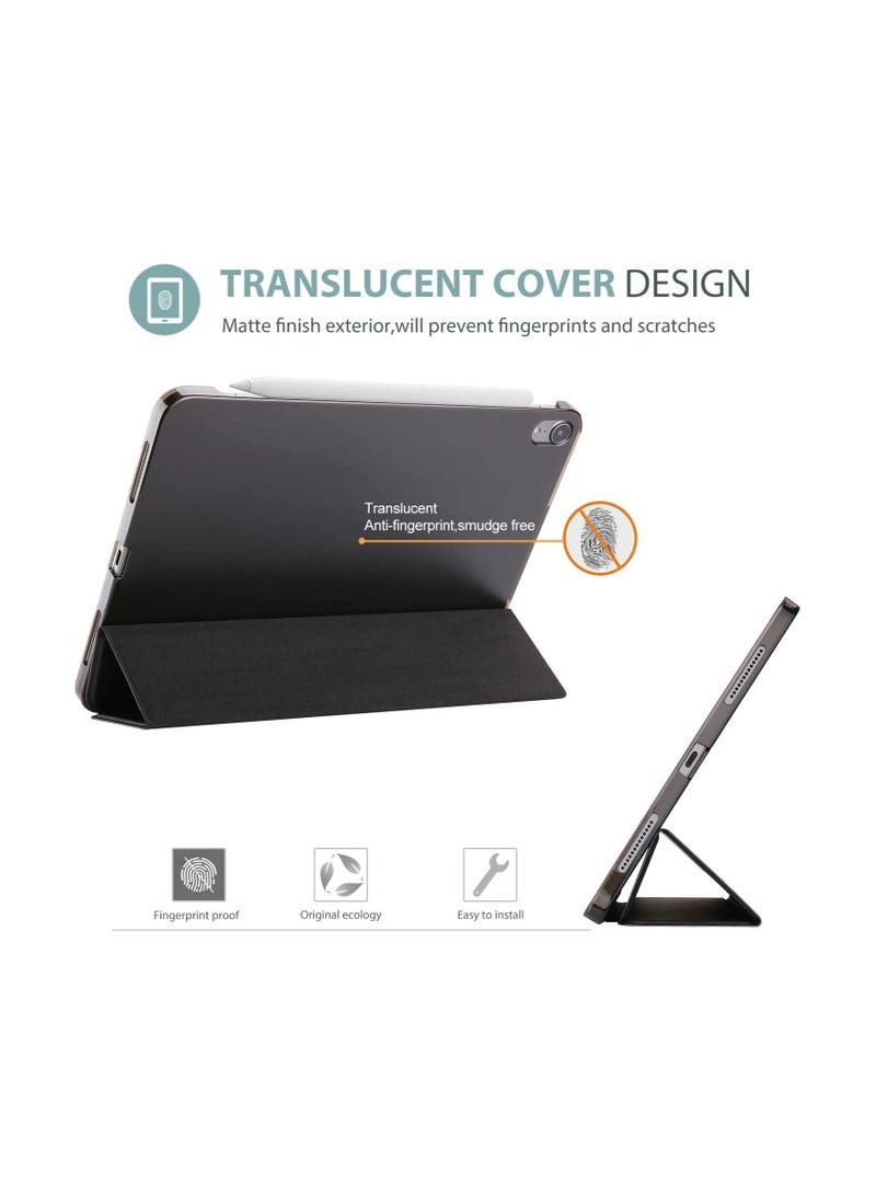 Procases iPad Air 5/Air 4 Case 10.9" 2022 2020, Slim Stand Hard Back Shell Protective Smart Cover Cases for iPad Air 5th/iPad Air 4th Generation -Black - Image 4