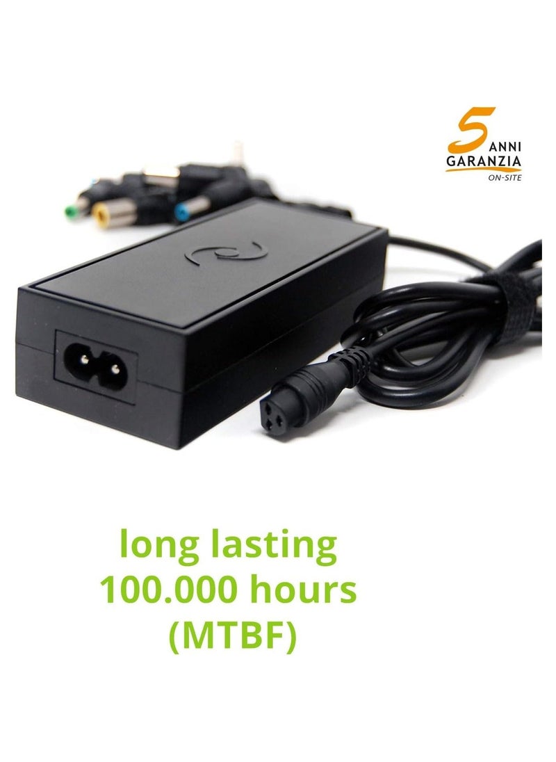 BGM Universal AC Power Adapter For Laptop/Notebook Black - Image 4