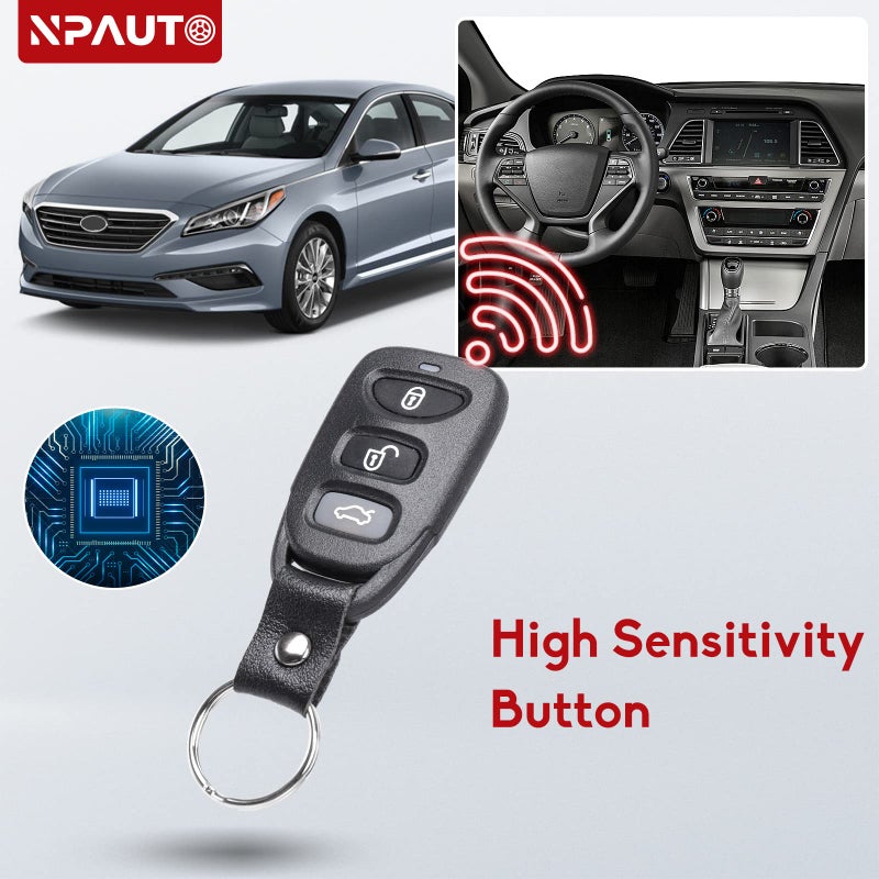 NPAUTO Key Fob Replacement for Hyundai Sonata 2011 2012 2013 2014 2015 Keyless Entry Remote Control Car Key Fobs (OSLOKA-950T, 4 Button, 1Pcs) - Image 4