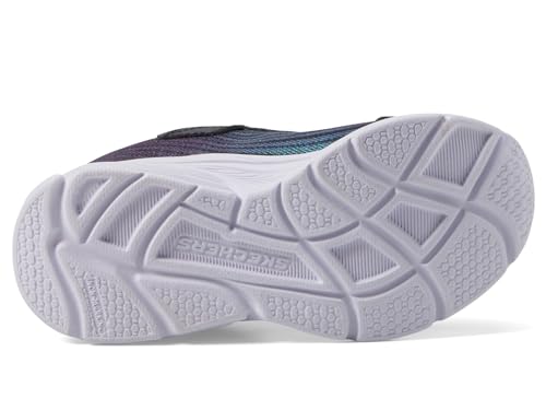 Skechers Girls Wavy Lites-Hydro Crush Sneaker, Black/Multi, 3.5 Big Kid - Image 4