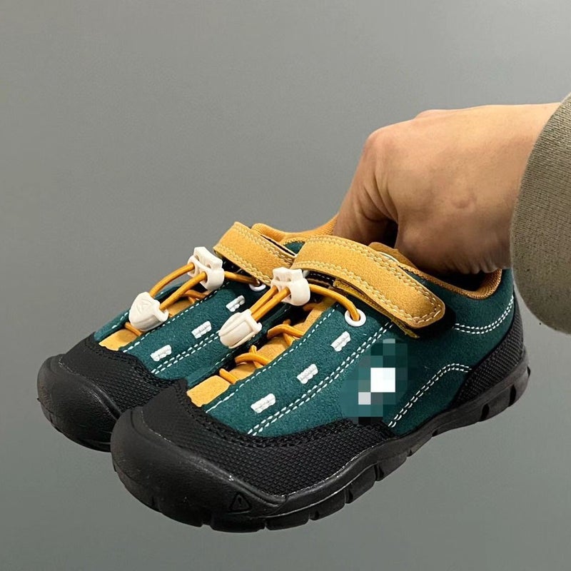 New Color Matching Ke E.N Jasperco/En Children'S Shoes Children'S Outdoor Boys Non-Slip Girls Hiking Shoes Sneaker - Image 5