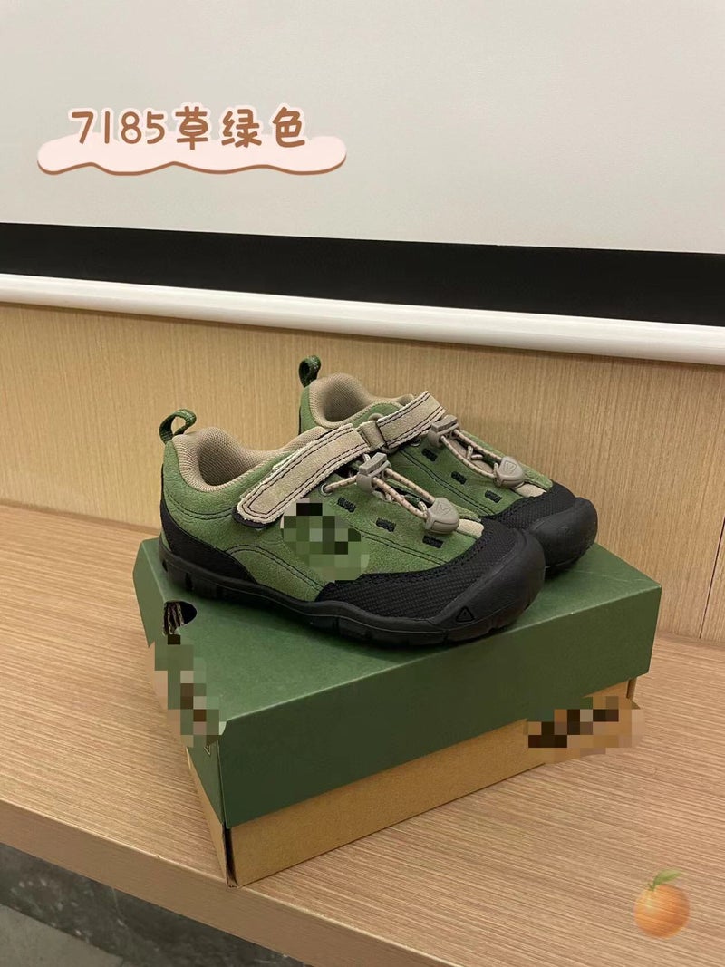 New Color Matching Ke E.N Jasperco/En Children'S Shoes Children'S Outdoor Boys Non-Slip Girls Hiking Shoes Sneaker - Image 1