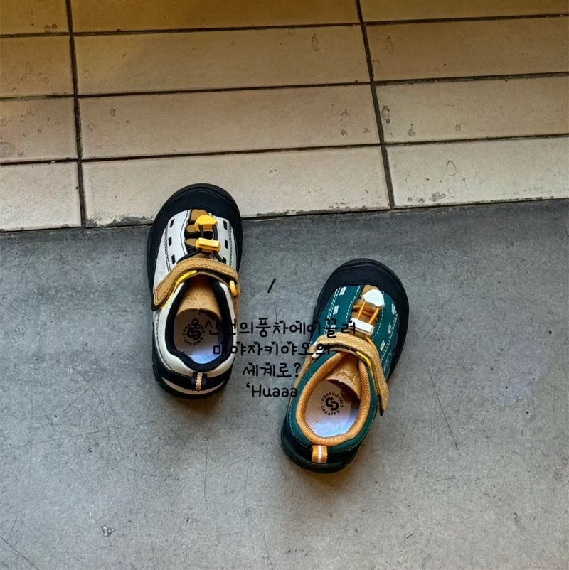 New Color Matching Ke E.N Jasperco/En Children'S Shoes Children'S Outdoor Boys Non-Slip Girls Hiking Shoes Sneaker - Image 4