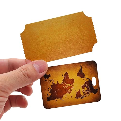 ASVP Shop DIY Surprise Mini Suitcase & Mini Travel Ticket Scratch & Reveal Card Kit - Great for Vacations, Valentine's Day, Birthdays and Family Getaways - Image 4