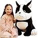 IKASA Giant Dog Stuffed Animal French Bulldog Plush Toy25 Large Big Jumbo Puppy Soft Toys Huge Size Cute Fluffy Fat PlushieGifts for Kids Girl - Image 2