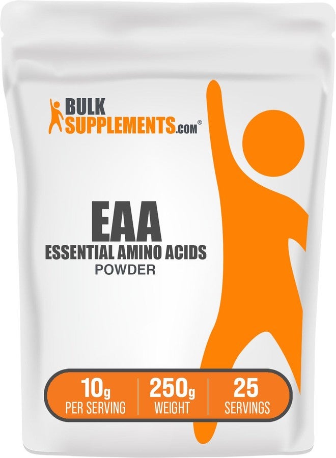 BulkSupplements.com Essential Amino Acids Powder - Essential Amino Acids Supplement, EAA Powder - Unflavored & Gluten Free, 10g per Serving, 250g (8.8 oz) (Pack of 1) - Image 1