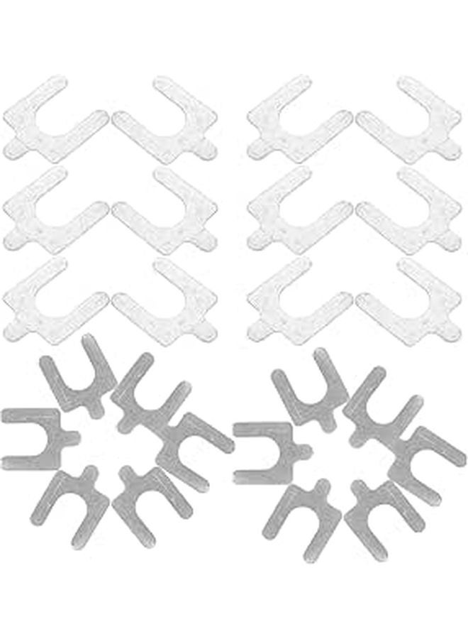 U Shaped Wheel Alignment Shims Kit 0 5mm Thickness 50pcs For Camber Angle Adjustment Car Suspension Tool Set - Image 1