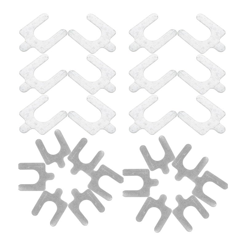 U Shaped Wheel Alignment Shims Kit 0 5mm Thickness 50pcs For Camber Angle Adjustment Car Suspension Tool Set - Image 2