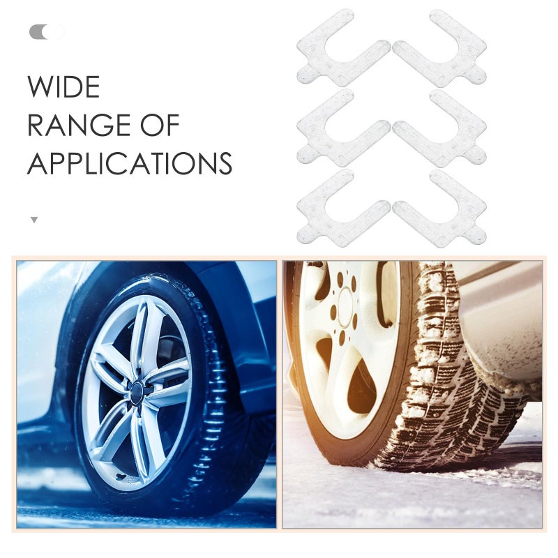 U Shaped Wheel Alignment Shims Kit 0 5mm Thickness 50pcs For Camber Angle Adjustment Car Suspension Tool Set - Image 4