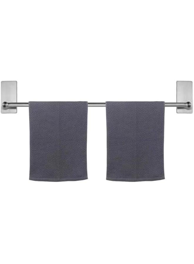 هوكور حامل مناشف من بورتالوف، قضيب منشفة من الستانلس ستيل 304 | مقاوم للصدأ والماء | ذاتي اللصق | محمل قوي | قوي | حامل ادوات تنظيف منشفة الحمام، 40 سم - Image 5