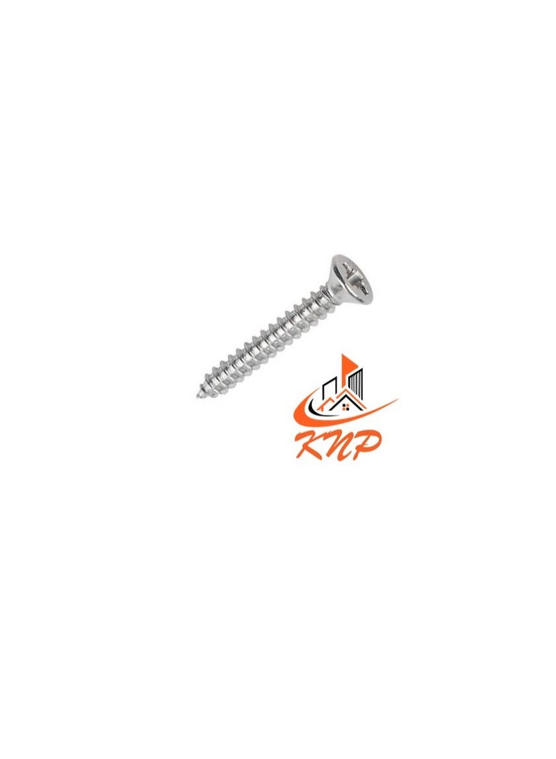 KNP KNP Countersunk Self-Tap Screws - Pack of 200 (3/4" x 6g) - Image 1