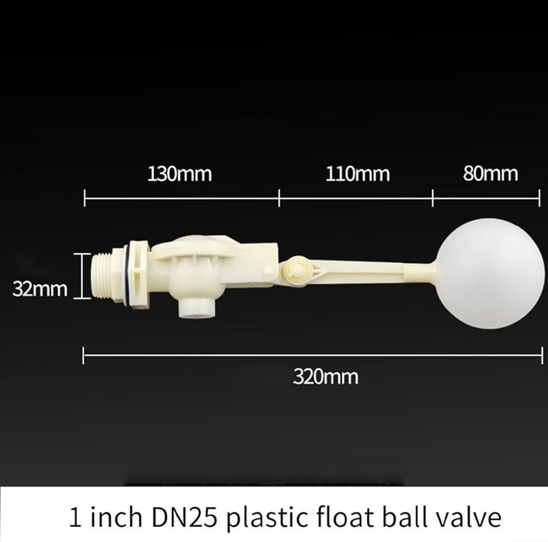 ABS Plastic Adjustable Water Level Float Valve 1 Inch For Water Tanks And Towers - Image 3