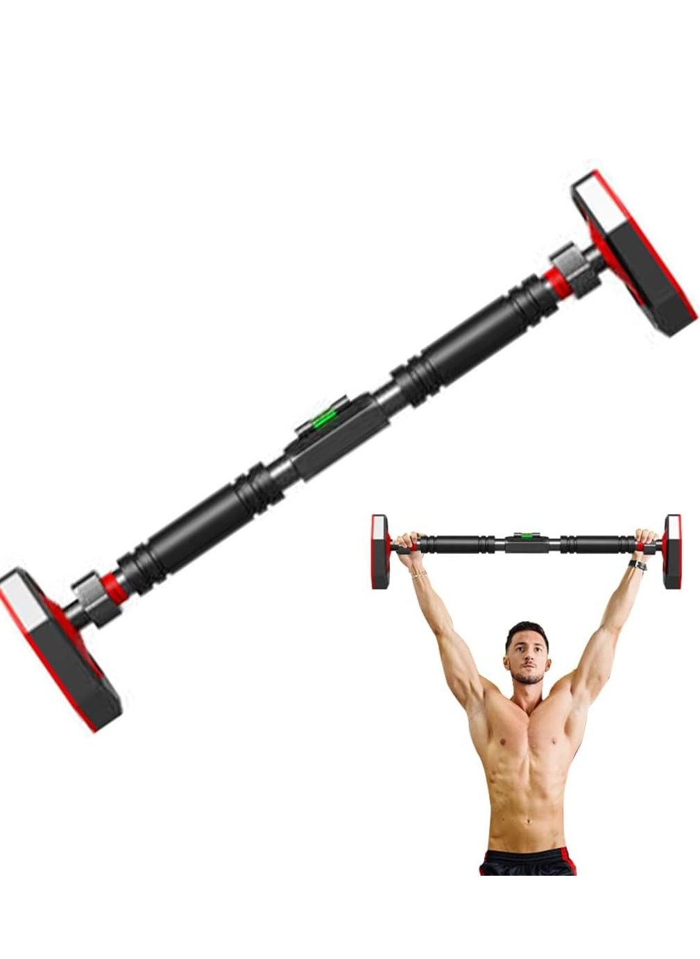 Full Upper Body Workout Assistance  Our home gym bar allows you to perform a variety of upper body strengthening exercises suc as pull ups chin ups sit ups leg and knee raises hanging crunches and L s 