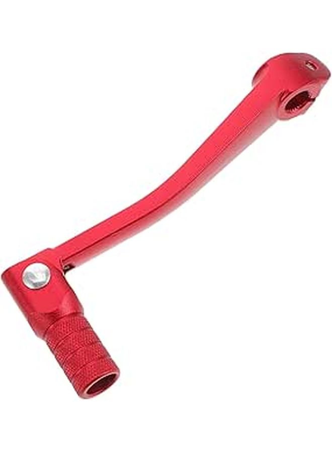 Red Aluminum Alloy Motorcycle Gear Shift Lever Brake Pedal Dirt Bike Shifter - Image 1