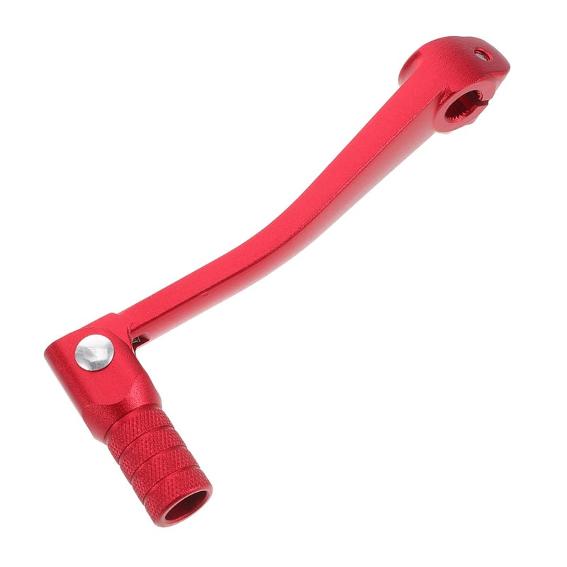 Red Aluminum Alloy Motorcycle Gear Shift Lever Brake Pedal Dirt Bike Shifter - Image 2