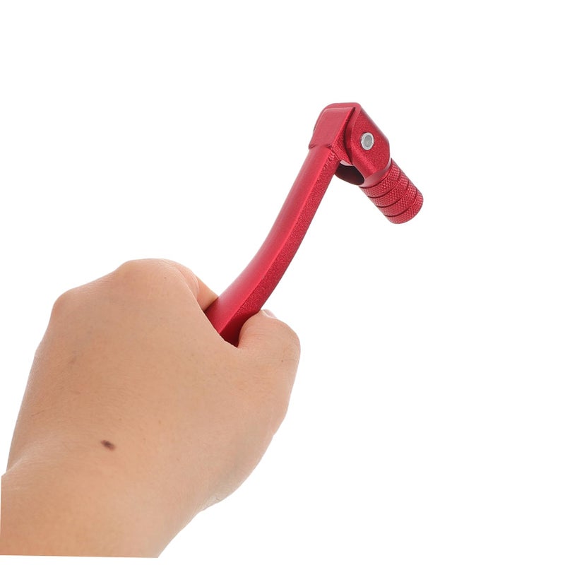 Red Aluminum Alloy Motorcycle Gear Shift Lever Brake Pedal Dirt Bike Shifter - Image 4
