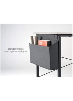 ACPLAY Computer Desk Home Office Writing Study Desk Modern Simple Style Laptop Table With Storage Bag  - Image 5