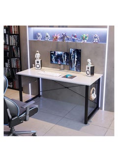 ACPLAY Computer Desk Home Office Writing Study Desk Modern Simple Style Laptop Table With Storage Bag  - Image 4