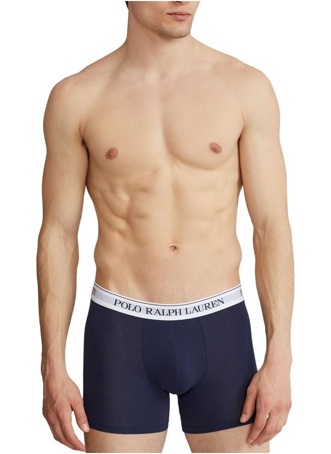 POLO RALPH LAUREN - 3 Pack Logo Band Boxers - Image 1