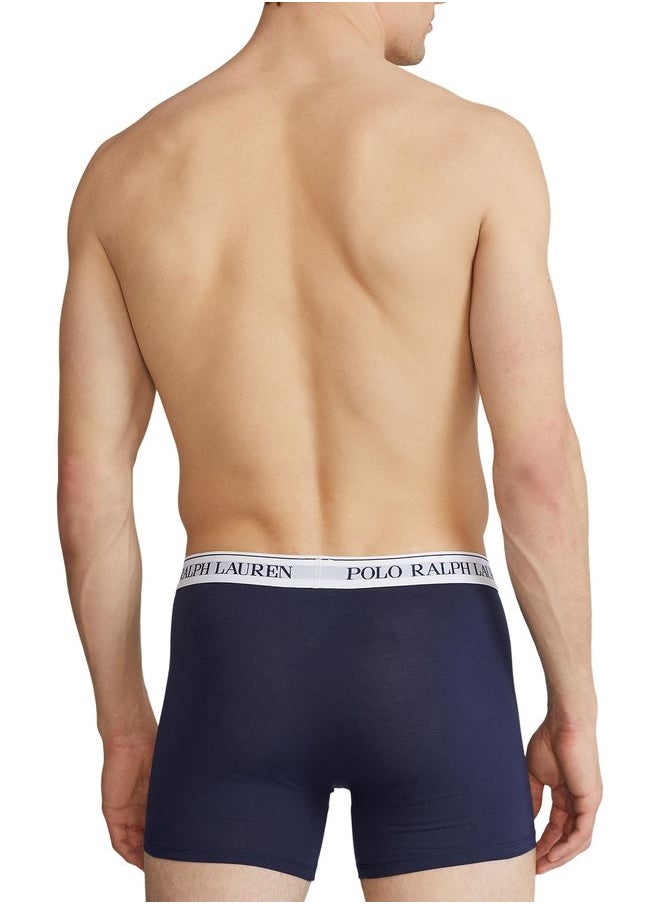 POLO RALPH LAUREN - 3 Pack Logo Band Boxers - Image 1