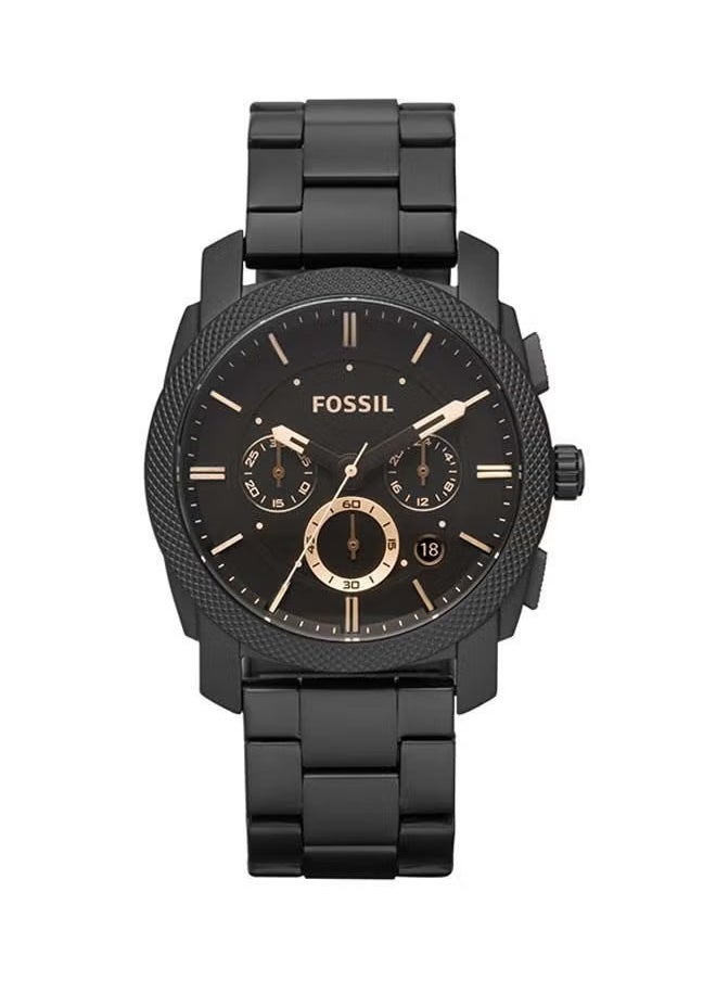 FOSSIL - Men's Stainless Steel Analog Watch FS4682 - 42 mm - Black - Image 1