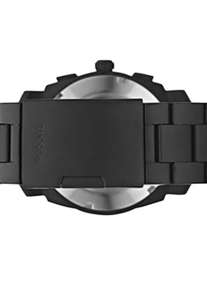FOSSIL - Men's Stainless Steel Analog Watch FS4682 - 42 mm - Black - Image 1
