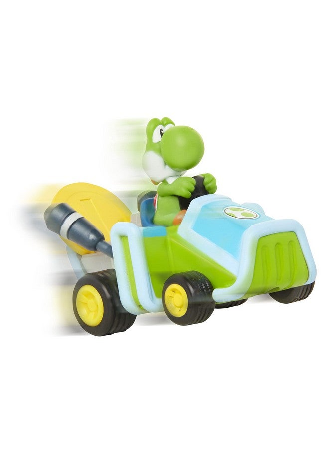 SUPER MARIO Coin Racers Cars 3Pk Vehicle Set, Yellow - Image 4