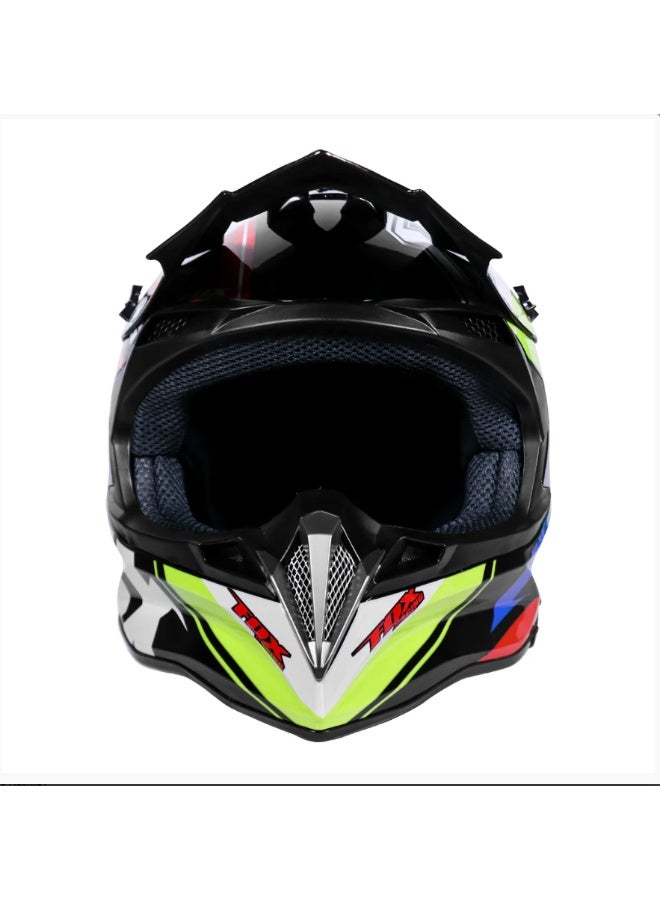 Fox XL Gloss Black Motocross Full Face Helmet DOT Approved 835519 XL - Image 4