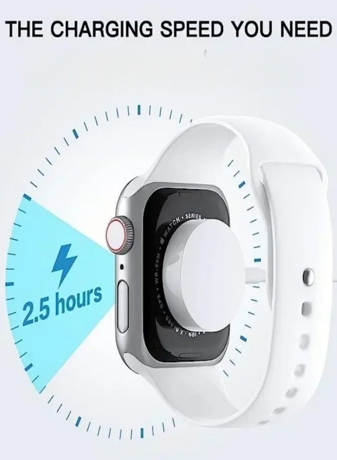 Flyview Fast Charging USB C Watch Charger Cord Compatible for Apple Watch, Magnetic Watch Charging Cable Compatible for Watch Series 9/8/7/Ultra/Ultra2/SE2/6/5/4/3/2/1/SE1, Type C Cord, 1M  - Image 5