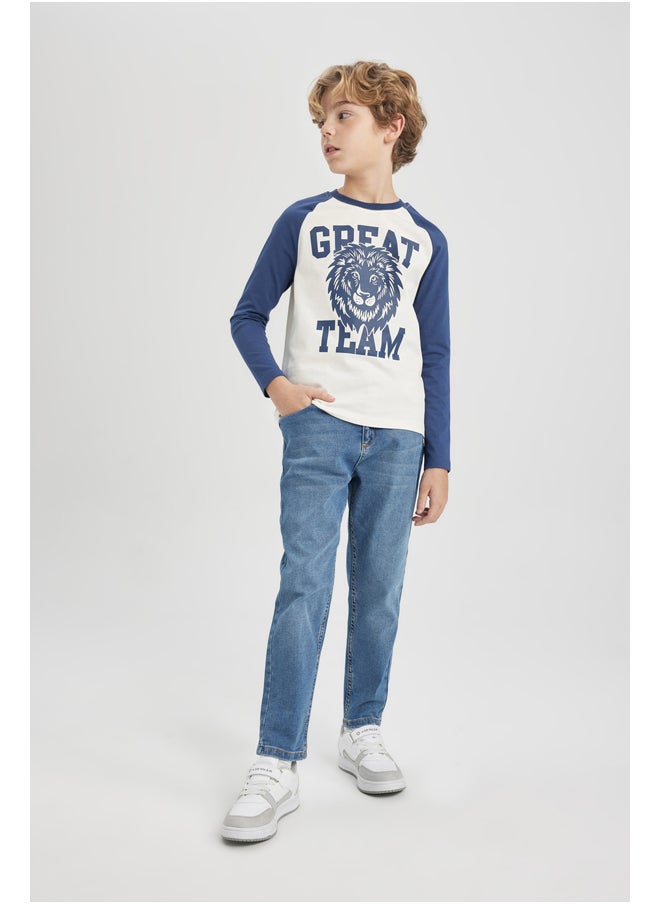 DeFacto Boy Balloon Denim Trousers  - Image 3