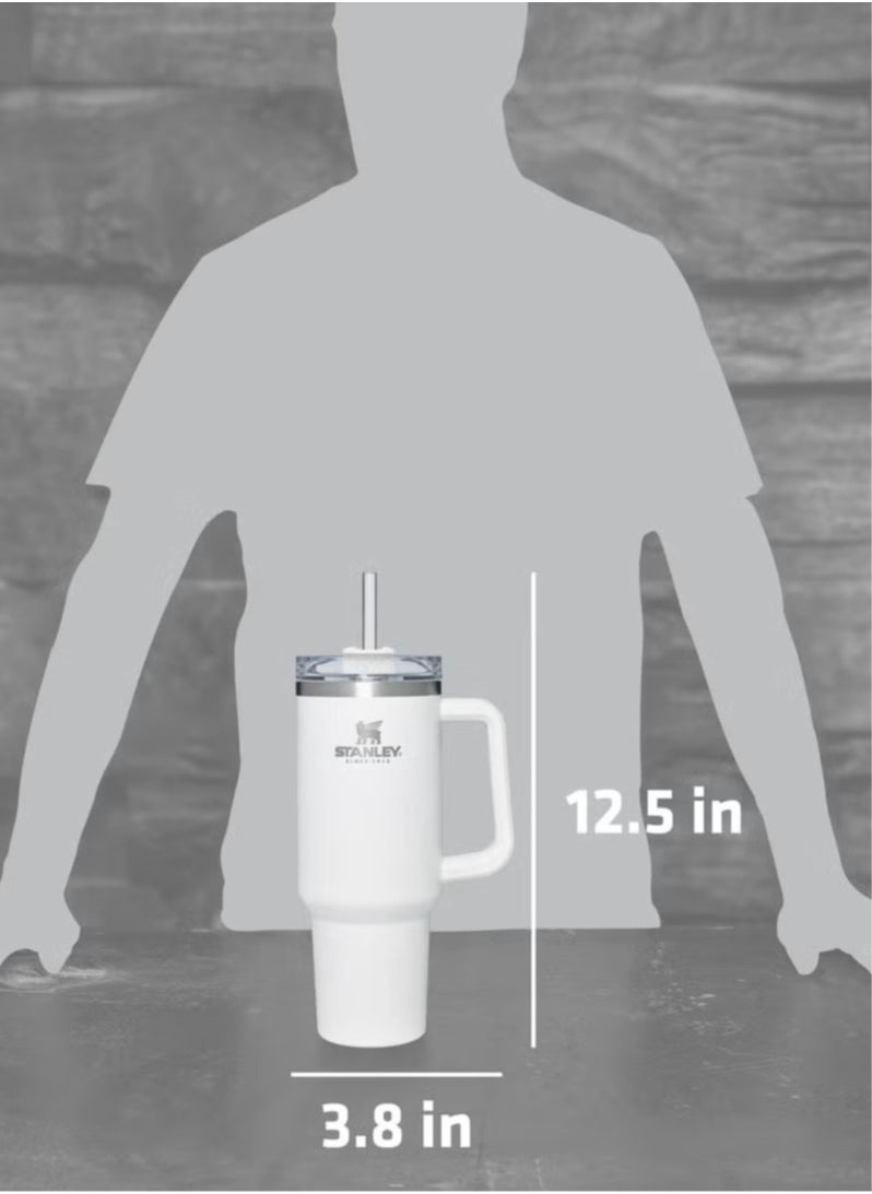Stanly - Quencher H2.0 FlowState Stainless Steel Vacuum Insulated Tumbler with Lid and Straw for Water, Iced Tea or Coffee, Smoothie and More 40oz/1.18l - Image 1