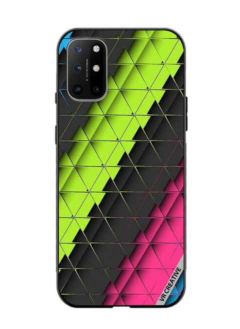 Protective Case Cover For OnePlus 8T Abstract Design Multicolour