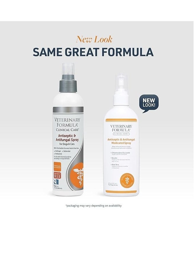 SynergyLabs Veterinary Formula Clinical Care Antiseptic & Antifungal Spray For Dogs & Cats 236ml[Volume - 236ml]  - Image 2