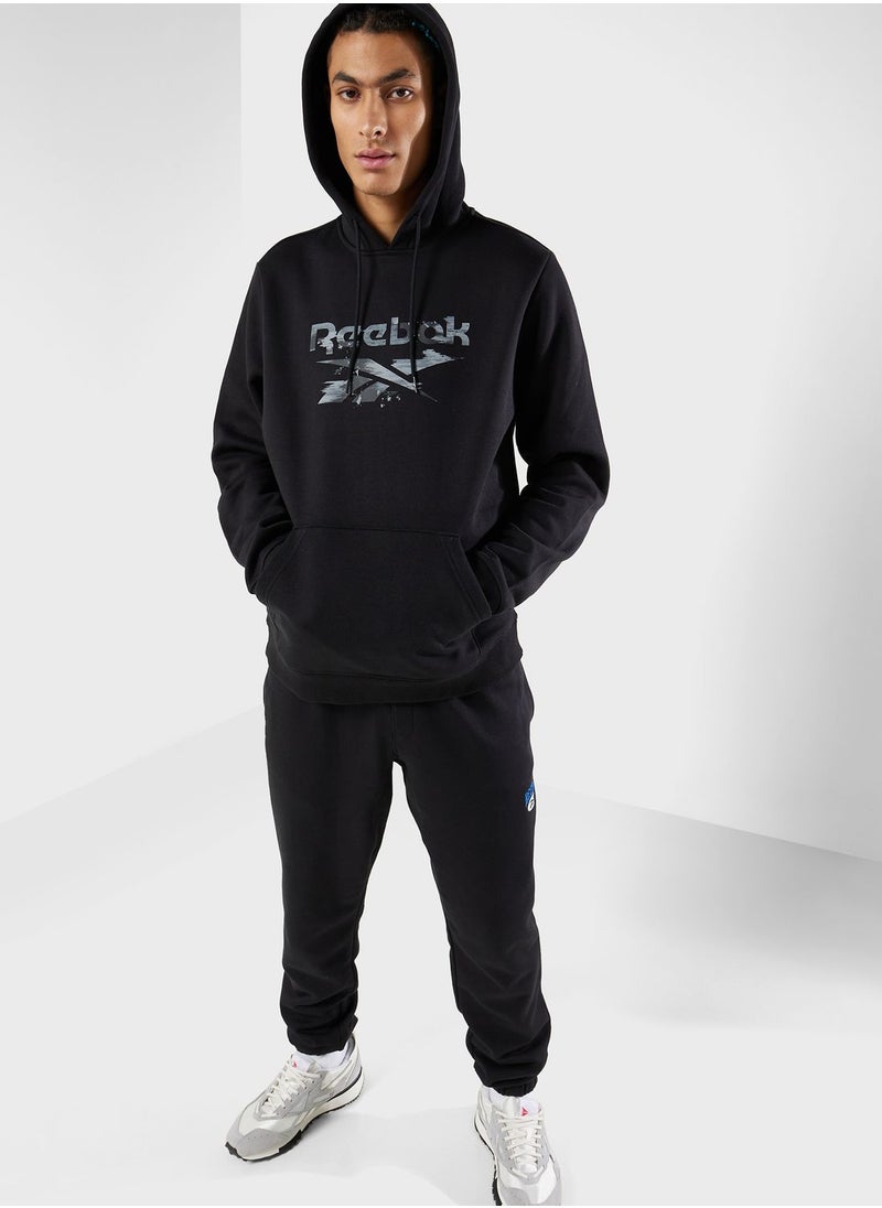 Reebok - Identity Modern Camo Fleece Hoodie - Image 1
