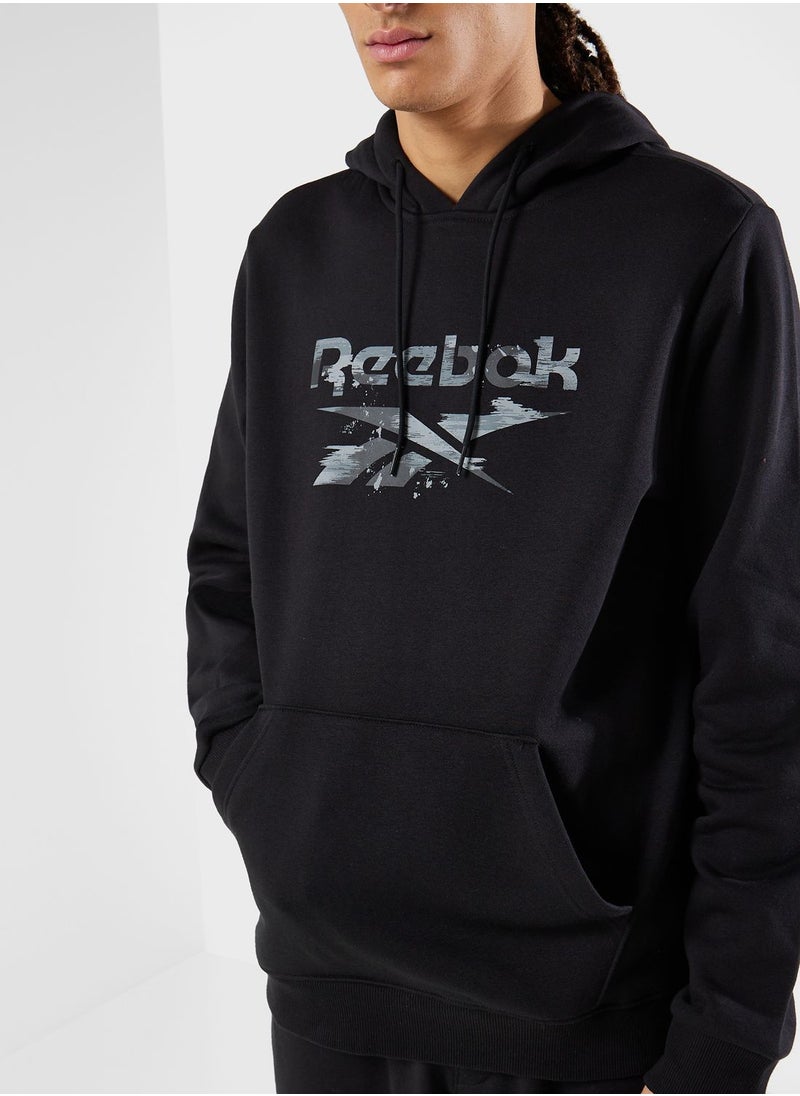 Reebok - Identity Modern Camo Fleece Hoodie - Image 1